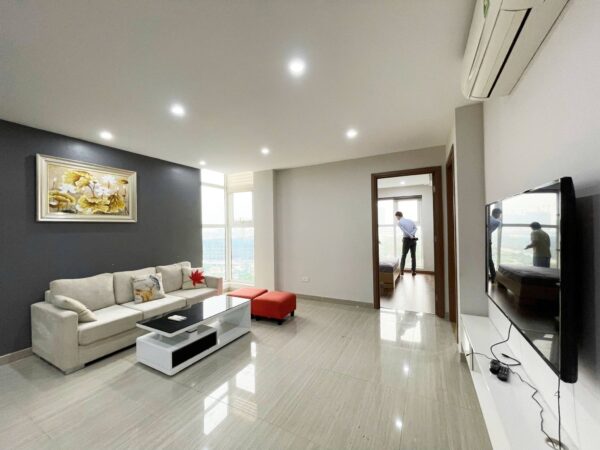 Fully furnished 3-bedroom apartment for rent at The Link Ciputra (2)