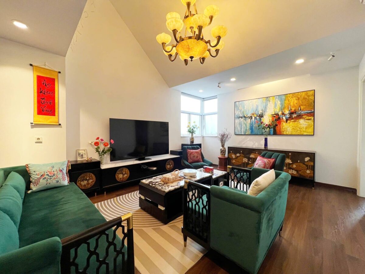 Splendid 3-bedroom penthouse at G2 Ciputra for rent (3)