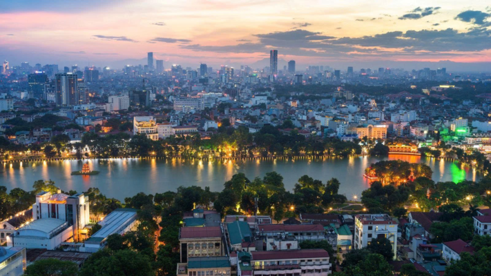 Hoan Kiem is a traditional CBD with land funds already filled.