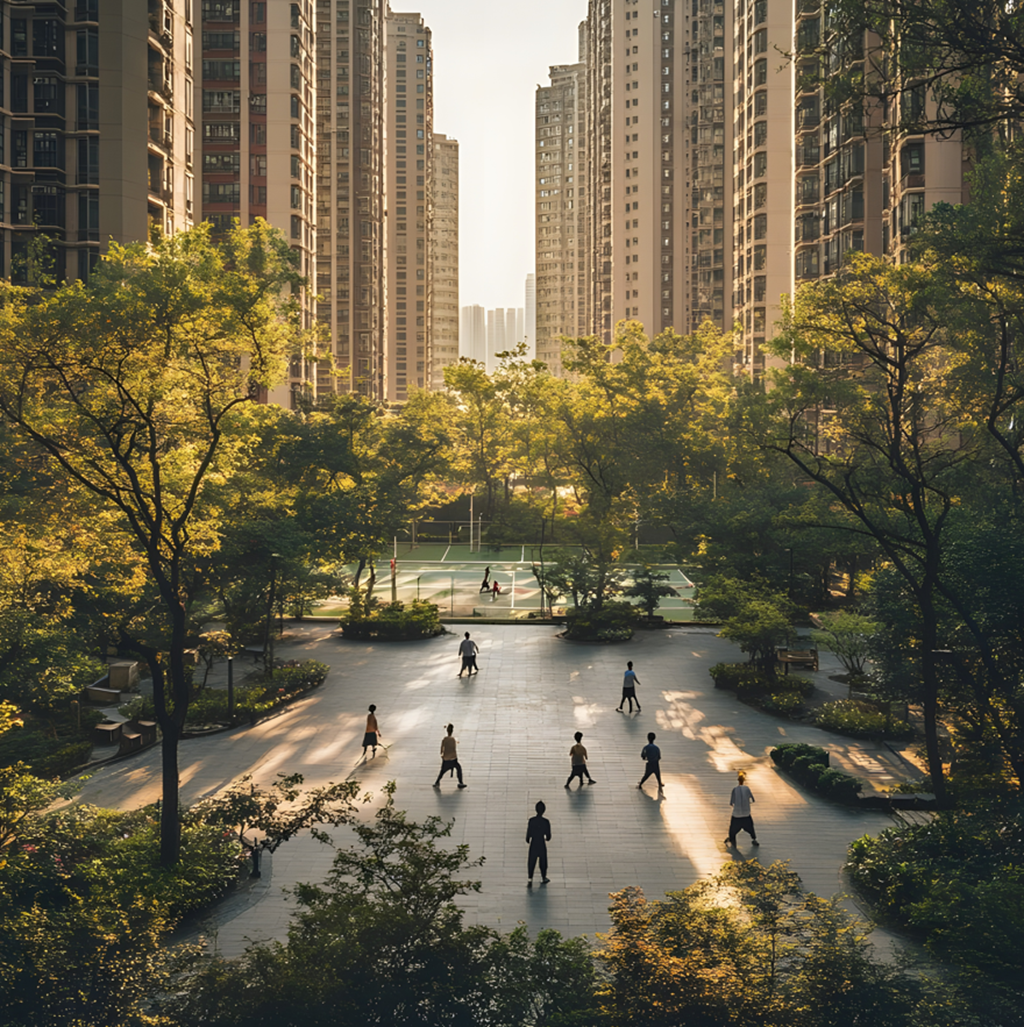 Sun Feliza Suites: Sun Group's luxury apartment masterpiece launched in Hanoi real estate market 4 Feliz Jardin complex - Happiness Garden is located in the center of Sun Feliza Suites. Illustration photo