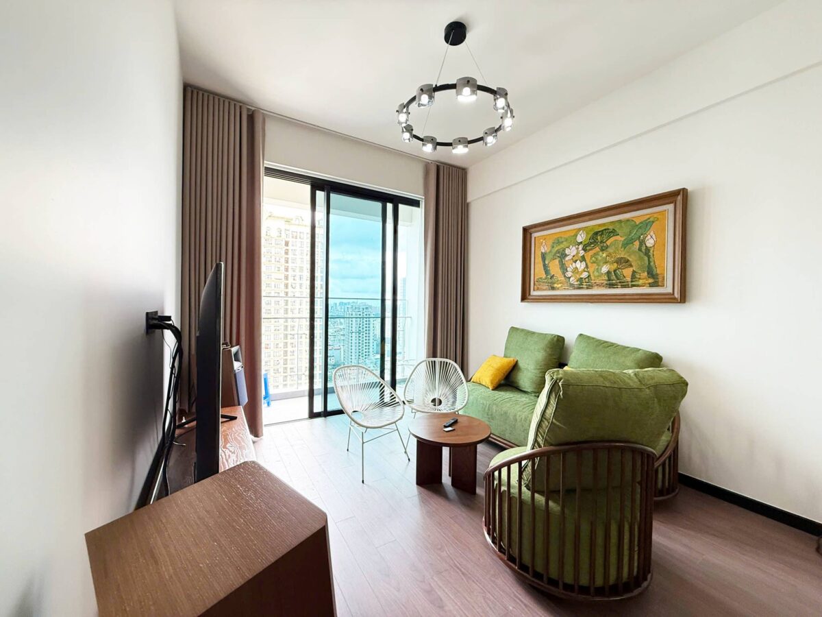 Indochine-style 2-bedroom apartment at Heritage Westlake for rent (5)