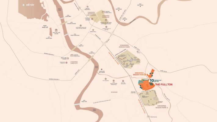 Location of The Fullton Capitaland