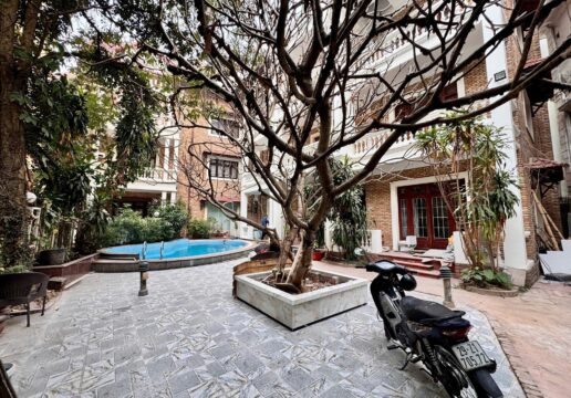 Unbelievable 5BHK pool villa for rent on To Ngoc Van, Tay Ho, Hanoi (1)