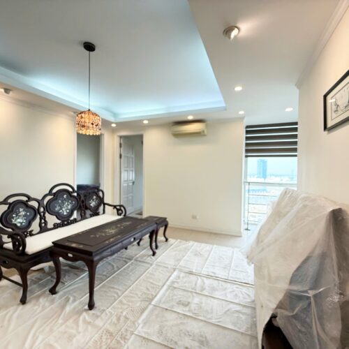 Cheap 3-bedroom apartment for rent at E5 Ciputra Hanoi international urban area (1)