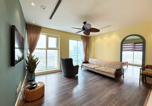 Beautiful Indochine-style 3BHK apartment at The Link L5 Ciputra for rent (1)