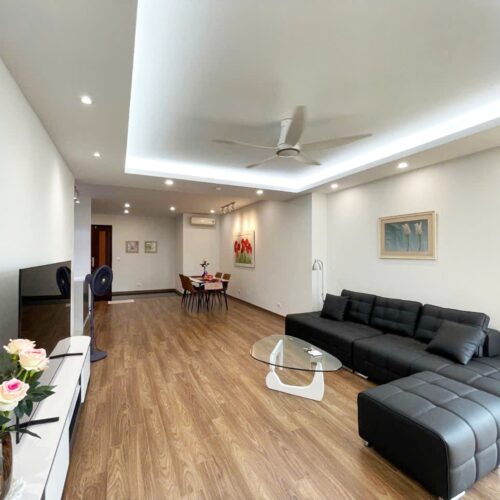 Beautiful modern 3-bedroom apartment at E5 Ciputra for rent (1)