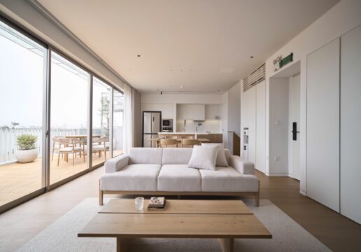 Rustic 3-bedroom duplex apartment in Quang Khanh, Tay Ho Westlake for rent (1)