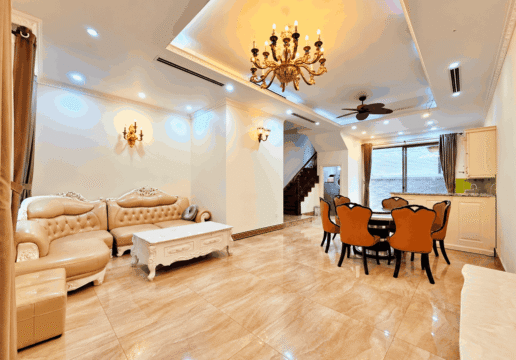 Nice 4-bedroom adjacent house in Vinhomes The Harmony for rent (1)
