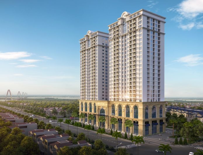 Perspective of Tay Ho Residence