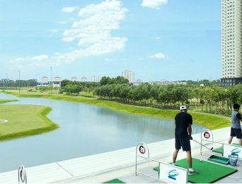 Golf course in Ciputra