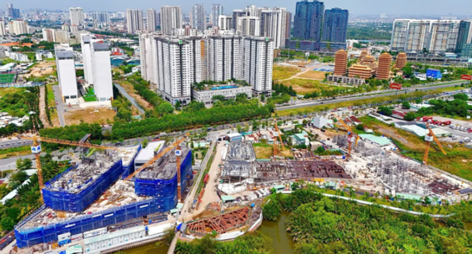 Apartment prices continue to increase in the primary and secondary markets. Photo Nha Dau Tu