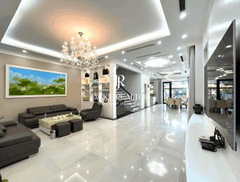 Bargain 225-SQM garden villa in Vinhomes Riverside for rent (2)