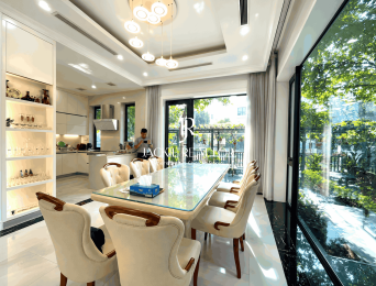 Bargain 225-SQM garden villa in Vinhomes Riverside for rent (4)