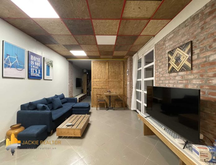 Beautiful 1BR garden apartment for rent in Tay Ho area (1)