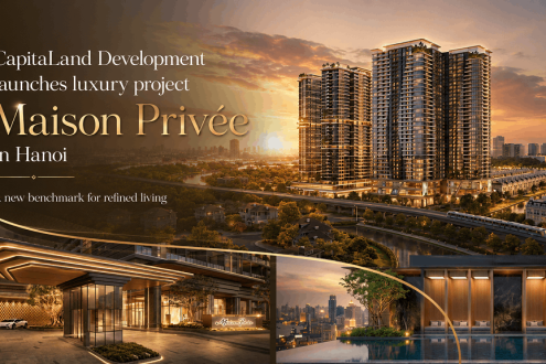 CapitaLand Development launches luxury project Maison Privée in Hanoi
