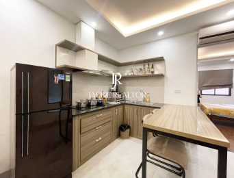 Cheap 2BRs serviced apartment in Dang Thai Mai for rent (5)