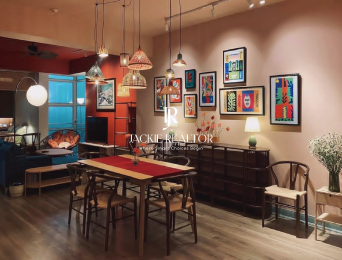 Colorful 3-bedroom apartment in G3 Ciputra for rent (2)