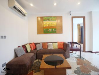 Colorful fully-equipped apartment for rent in L2, The Link Ciputra Hanoi, next to golf course (12)