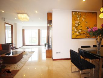 Colorful fully-equipped apartment for rent in L2, The Link Ciputra Hanoi, next to golf course (13)