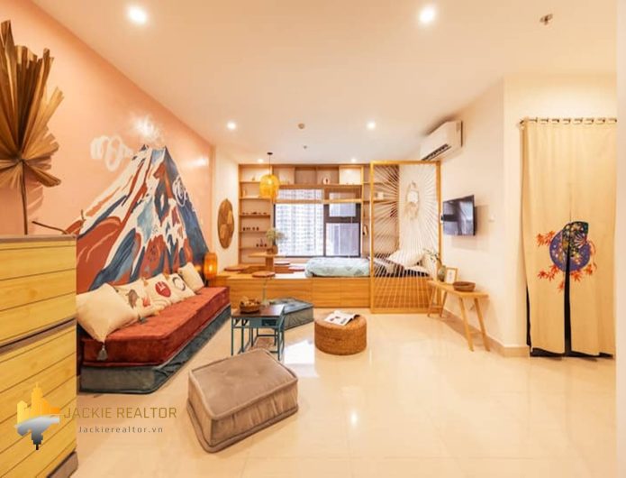 Cozy studio apartment in Vinhomes Ocean Park for rent (5)