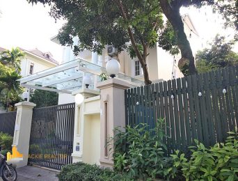 Detached villa in Ciputra for rent with a nice outdoor pool and a great garden (2)