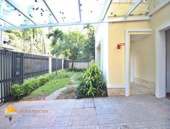 Detached villa in Ciputra for rent with a nice outdoor pool and a great garden (3)