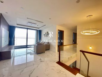 Duplex apartment at Sunshine City overlooking the beautiful Ciputra golf course for rent (2)