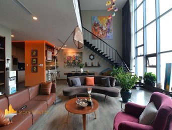 Elegant penthouse for rent in Ciputra Packexim 1 (5)