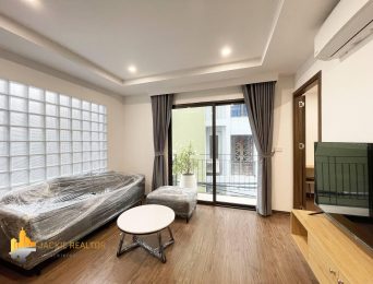 Fully furnished 1BR serviced apartment in Xuan Dieu for rent (2)