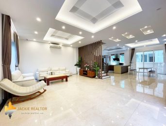 Fully furnished villa for rent in Vinhomes Riverside Anh Dao (2)