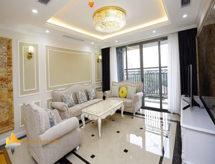 Gorgeous Royal stylish D'. Le Roi Soleil apartment for rent in 59 Xuan Dieu, Quang An (1)