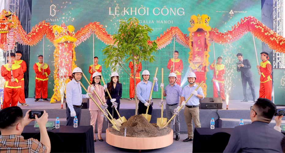 Groundbreaking ceremony of Galia Hanoi - a new living symbol in the South of the Capital