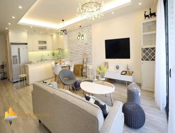Harmonious 3-bedroom apartment for rent in D'.Le Roi Soleil, 59 Xuan Dieu Str., Tay Ho Distr (2)
