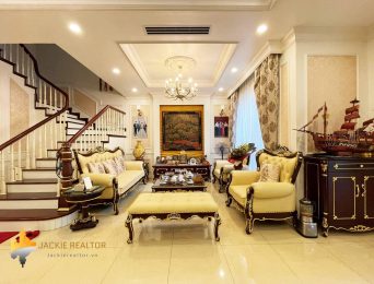 Impressive neo-classic house for rent in Vinhomes Riverside (3)