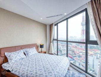 Lake view HDI Tower 55 Le Dai Hanh apartment for rent in Hai Ba Trung District, Hanoi (2)