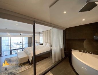 Lake view Luxury penthouse in PentStudio West Lake for rent (9)