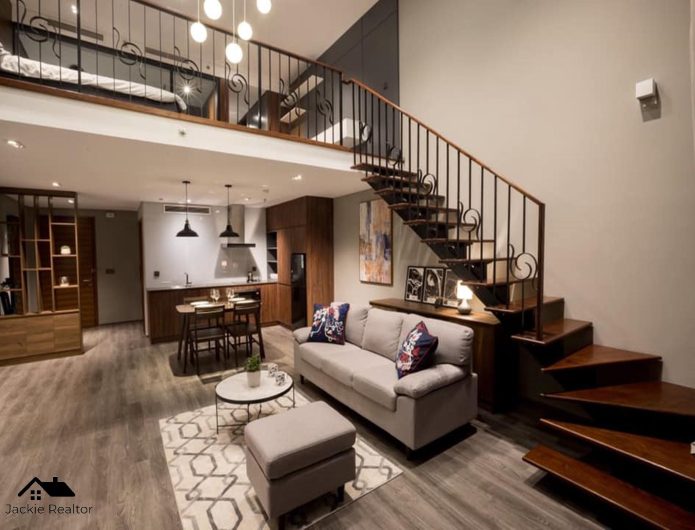 Lake view loft apartment for rent in PentStudio West Lake Hanoi (1)