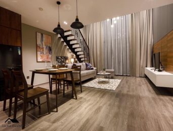 Lake view loft apartment for rent in PentStudio West Lake Hanoi (3)