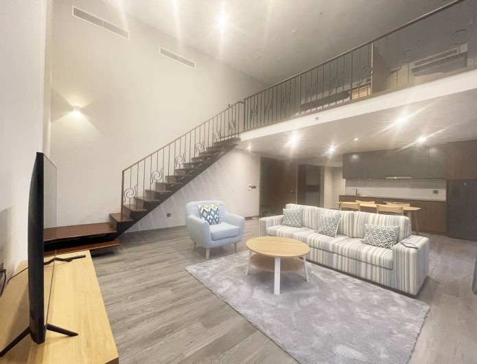 Modern 1-bedroom apartment to rent in Pentstudio (1)