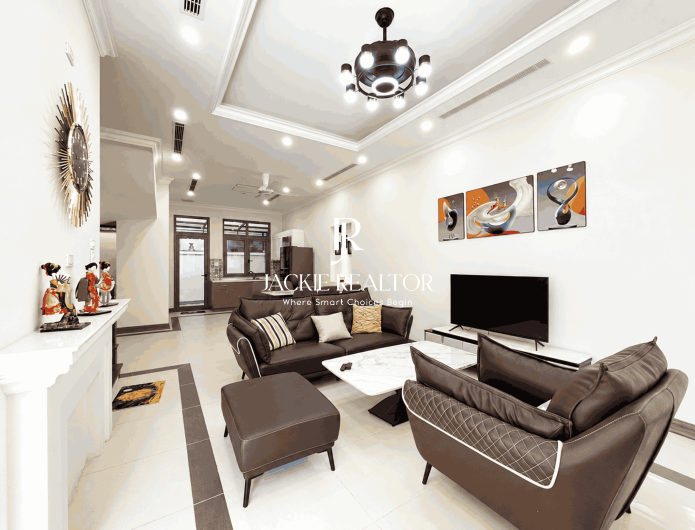 Modern 3-bedroom townhouse for rent in Vinhomes The Harmony (1)