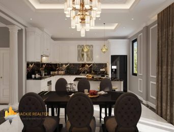 Modern duplex villa for rent in Vinhomes The Harmony (4)