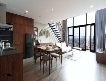 Modern loft apartment for rent in Pentstudio West Lake Tay Ho Hanoi (1)
