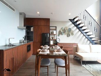 Modern loft apartment for rent in Pentstudio West Lake Tay Ho Hanoi (2)