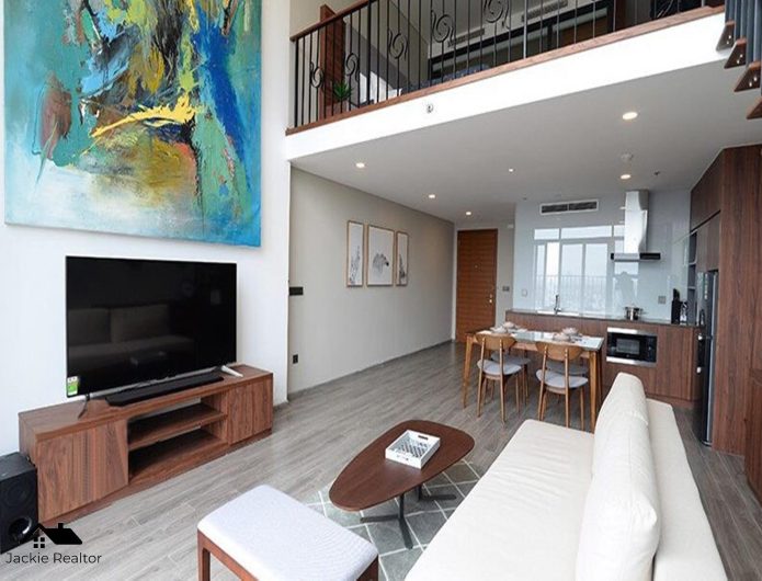 Modern loft apartment for rent in Pentstudio West Lake Tay Ho Hanoi (3)