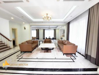 New 4BRs detached villa for rent in Vinhomes Riverside Long Bien (5)