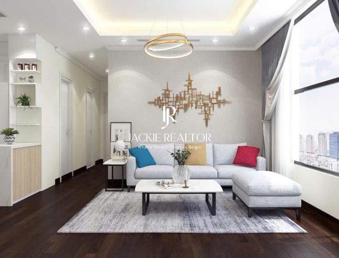 Nice 3-bedroom apartment at R2 building, Sunshine Riverside for rent (1)