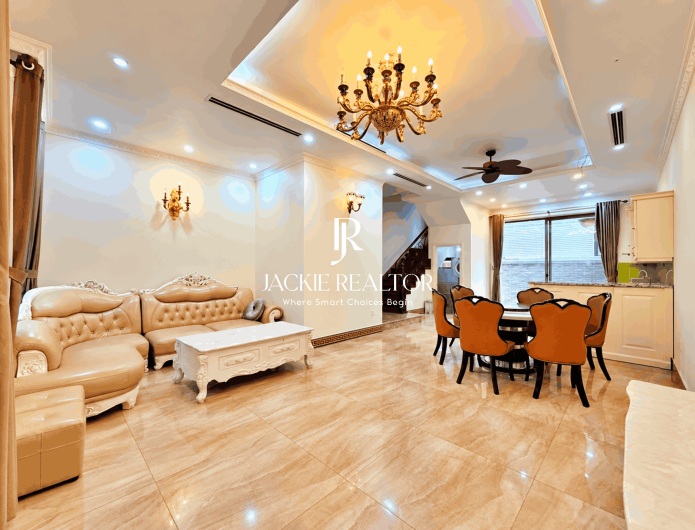 Nice 4-bedroom adjacent house in Vinhomes The Harmony for rent (1)