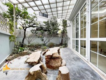 Nice detached house in Vinhomes Riverside Long Bien for rent (3)