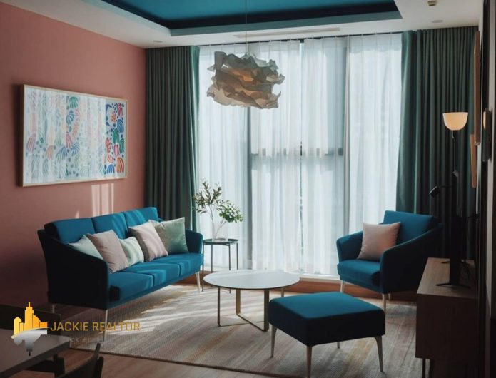 Nice funky-style 3BRs apartment for rent in Sunshine City (1)