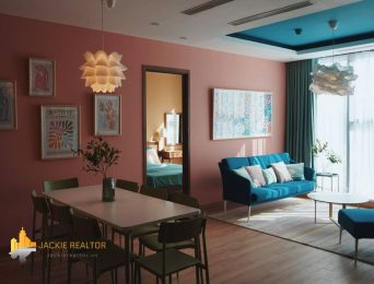 Nice funky-style 3BRs apartment for rent in Sunshine City (2)